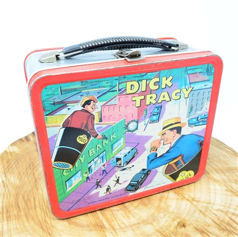 dick tracy metal lunch box|Dick Tracy Lunch Box 1967 for sale .